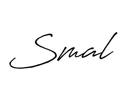 Make a beautiful signature design for name Smal. Use this online signature maker to create a handwritten signature for free. Smal signature style 7 images and pictures png