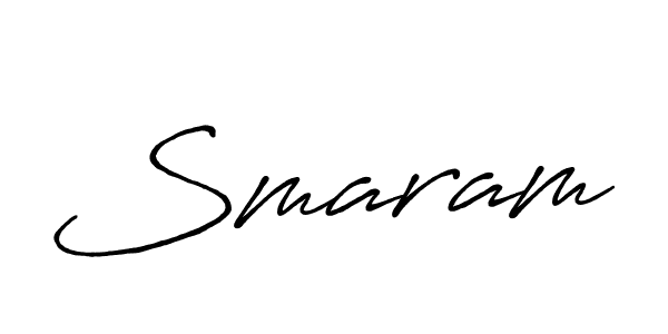How to Draw Smaram signature style? Antro_Vectra_Bolder is a latest design signature styles for name Smaram. Smaram signature style 7 images and pictures png