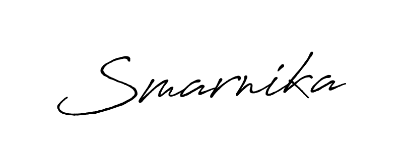 Here are the top 10 professional signature styles for the name Smarnika. These are the best autograph styles you can use for your name. Smarnika signature style 7 images and pictures png