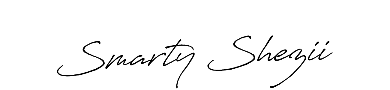 It looks lik you need a new signature style for name Smarty Shezii. Design unique handwritten (Antro_Vectra_Bolder) signature with our free signature maker in just a few clicks. Smarty Shezii signature style 7 images and pictures png