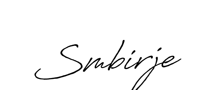 Make a short Smbirje signature style. Manage your documents anywhere anytime using Antro_Vectra_Bolder. Create and add eSignatures, submit forms, share and send files easily. Smbirje signature style 7 images and pictures png
