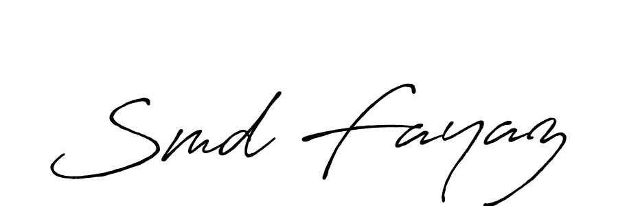 You can use this online signature creator to create a handwritten signature for the name Smd Fayaz. This is the best online autograph maker. Smd Fayaz signature style 7 images and pictures png