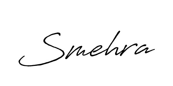 Similarly Antro_Vectra_Bolder is the best handwritten signature design. Signature creator online .You can use it as an online autograph creator for name Smehra. Smehra signature style 7 images and pictures png