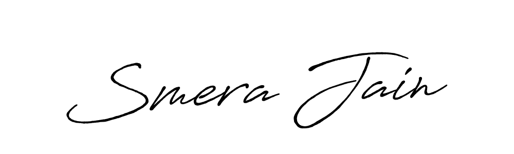 How to Draw Smera Jain signature style? Antro_Vectra_Bolder is a latest design signature styles for name Smera Jain. Smera Jain signature style 7 images and pictures png