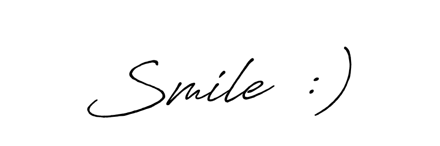 The best way (Antro_Vectra_Bolder) to make a short signature is to pick only two or three words in your name. The name Smile  :) include a total of six letters. For converting this name. Smile  :) signature style 7 images and pictures png