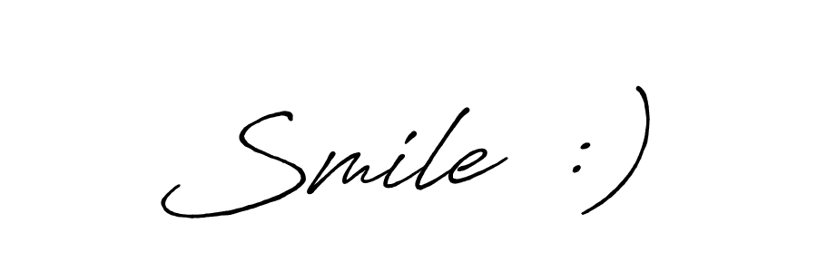Also we have Smile  :) name is the best signature style. Create professional handwritten signature collection using Antro_Vectra_Bolder autograph style. Smile  :) signature style 7 images and pictures png