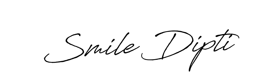 Similarly Antro_Vectra_Bolder is the best handwritten signature design. Signature creator online .You can use it as an online autograph creator for name Smile Dipti. Smile Dipti signature style 7 images and pictures png