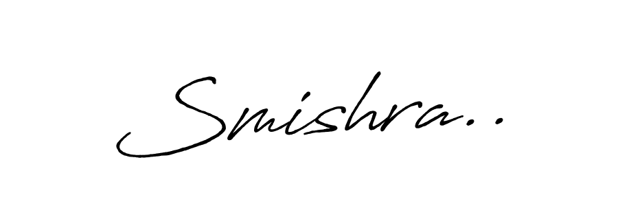 Once you've used our free online signature maker to create your best signature Antro_Vectra_Bolder style, it's time to enjoy all of the benefits that Smishra.. name signing documents. Smishra.. signature style 7 images and pictures png