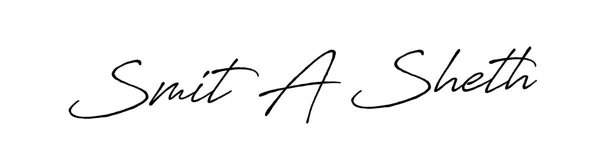 How to Draw Smit A Sheth signature style? Antro_Vectra_Bolder is a latest design signature styles for name Smit A Sheth. Smit A Sheth signature style 7 images and pictures png