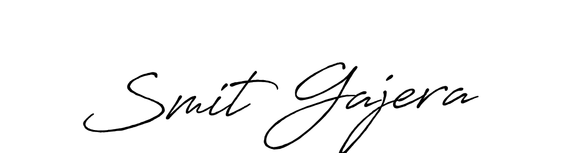 It looks lik you need a new signature style for name Smit Gajera. Design unique handwritten (Antro_Vectra_Bolder) signature with our free signature maker in just a few clicks. Smit Gajera signature style 7 images and pictures png