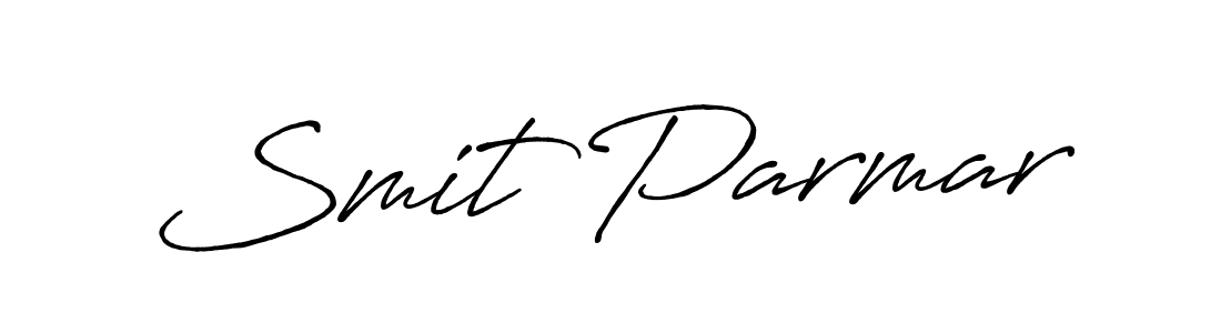 This is the best signature style for the Smit Parmar name. Also you like these signature font (Antro_Vectra_Bolder). Mix name signature. Smit Parmar signature style 7 images and pictures png