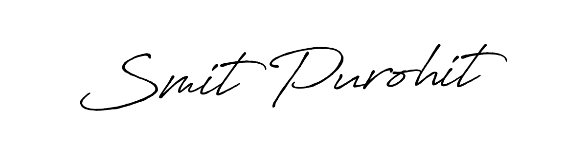 Make a beautiful signature design for name Smit Purohit. Use this online signature maker to create a handwritten signature for free. Smit Purohit signature style 7 images and pictures png