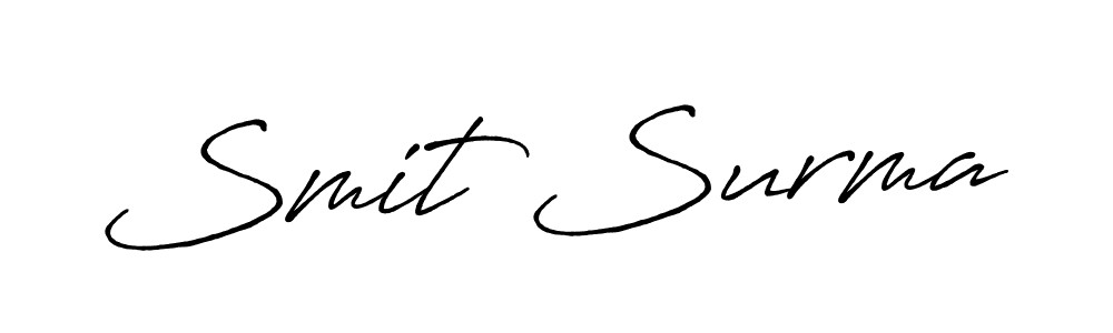 It looks lik you need a new signature style for name Smit Surma. Design unique handwritten (Antro_Vectra_Bolder) signature with our free signature maker in just a few clicks. Smit Surma signature style 7 images and pictures png