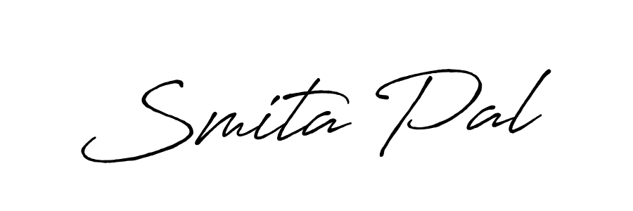 Also You can easily find your signature by using the search form. We will create Smita Pal name handwritten signature images for you free of cost using Antro_Vectra_Bolder sign style. Smita Pal signature style 7 images and pictures png