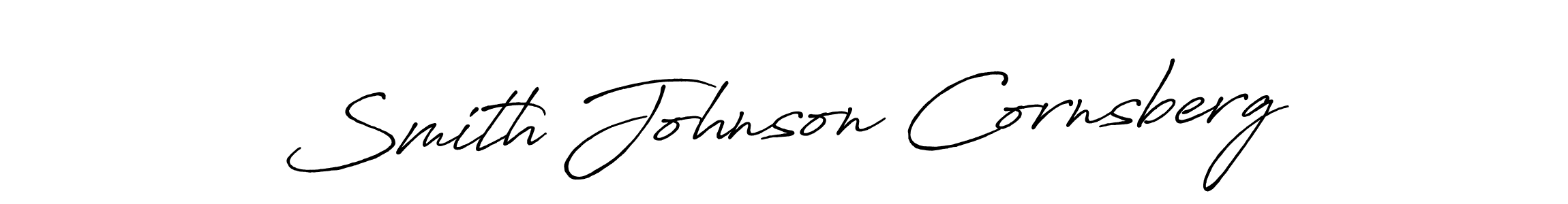 Also we have Smith Johnson Cornsberg name is the best signature style. Create professional handwritten signature collection using Antro_Vectra_Bolder autograph style. Smith Johnson Cornsberg signature style 7 images and pictures png