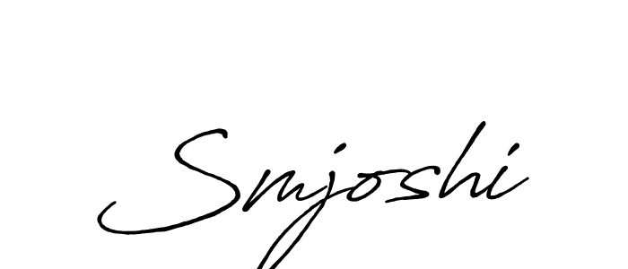 Make a short Smjoshi signature style. Manage your documents anywhere anytime using Antro_Vectra_Bolder. Create and add eSignatures, submit forms, share and send files easily. Smjoshi signature style 7 images and pictures png