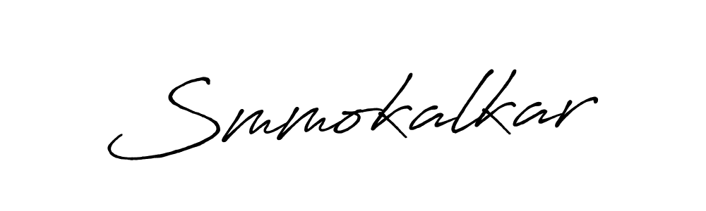 How to make Smmokalkar signature? Antro_Vectra_Bolder is a professional autograph style. Create handwritten signature for Smmokalkar name. Smmokalkar signature style 7 images and pictures png