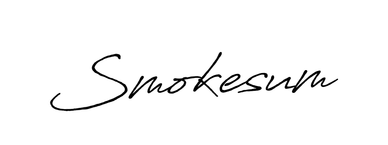 Also You can easily find your signature by using the search form. We will create Smokesum name handwritten signature images for you free of cost using Antro_Vectra_Bolder sign style. Smokesum signature style 7 images and pictures png