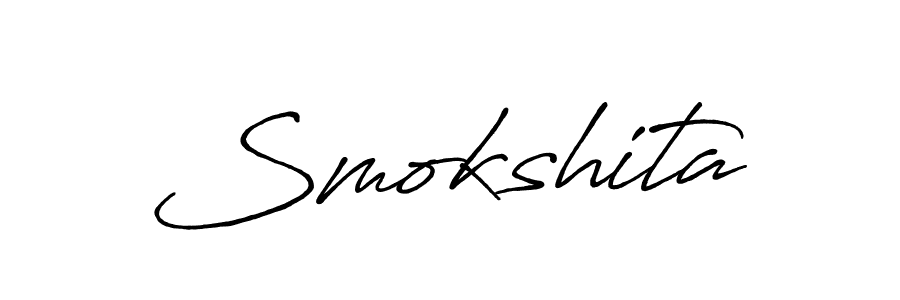 How to Draw Smokshita signature style? Antro_Vectra_Bolder is a latest design signature styles for name Smokshita. Smokshita signature style 7 images and pictures png