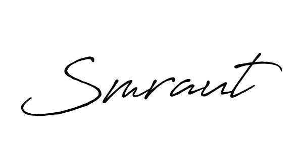 Here are the top 10 professional signature styles for the name Smraut. These are the best autograph styles you can use for your name. Smraut signature style 7 images and pictures png