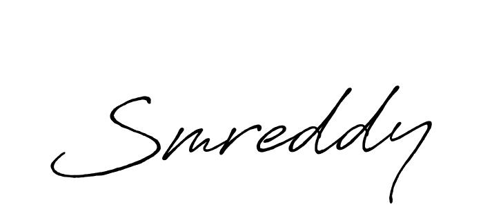 Antro_Vectra_Bolder is a professional signature style that is perfect for those who want to add a touch of class to their signature. It is also a great choice for those who want to make their signature more unique. Get Smreddy name to fancy signature for free. Smreddy signature style 7 images and pictures png