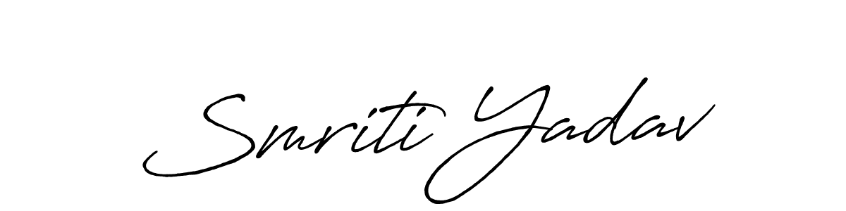 Here are the top 10 professional signature styles for the name Smriti Yadav. These are the best autograph styles you can use for your name. Smriti Yadav signature style 7 images and pictures png