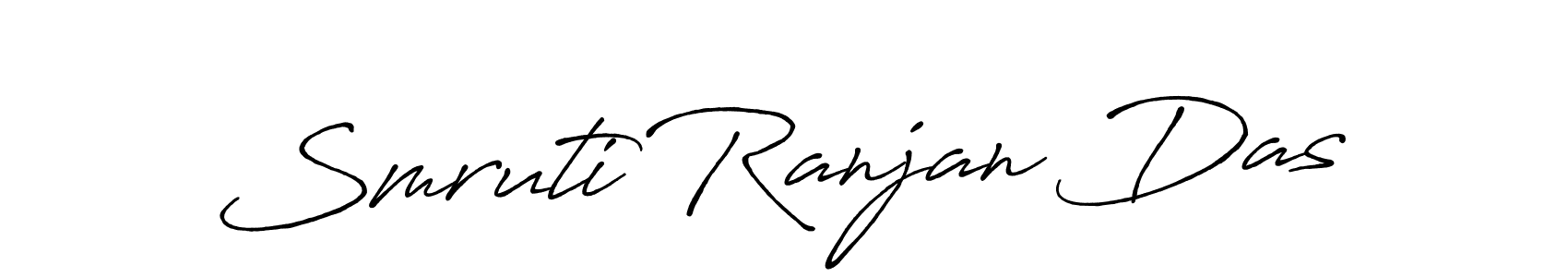 The best way (Antro_Vectra_Bolder) to make a short signature is to pick only two or three words in your name. The name Smruti Ranjan Das include a total of six letters. For converting this name. Smruti Ranjan Das signature style 7 images and pictures png