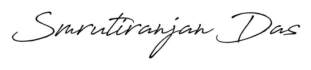 Stand out with a creative autograph for Smrutiranjan Das. The Antro_Vectra_Bolder styling blends modern aesthetics with classic signature flourishes. Smrutiranjan Das signature style 7 images and pictures png