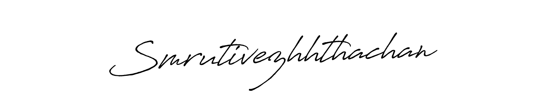 You can use this online signature creator to create a handwritten signature for the name Smrutivezhhthachan. This is the best online autograph maker. Smrutivezhhthachan signature style 7 images and pictures png