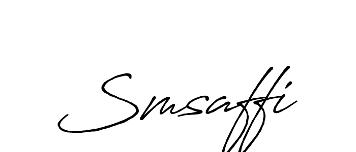 How to make Smsaffi signature? Antro_Vectra_Bolder is a professional autograph style. Create handwritten signature for Smsaffi name. Smsaffi signature style 7 images and pictures png