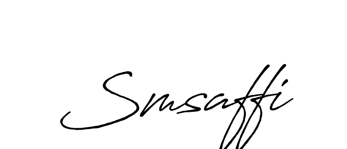 Similarly Antro_Vectra_Bolder is the best handwritten signature design. Signature creator online .You can use it as an online autograph creator for name Smsaffi. Smsaffi signature style 7 images and pictures png
