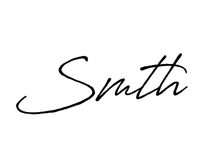 How to make Smth signature? Antro_Vectra_Bolder is a professional autograph style. Create handwritten signature for Smth name. Smth signature style 7 images and pictures png