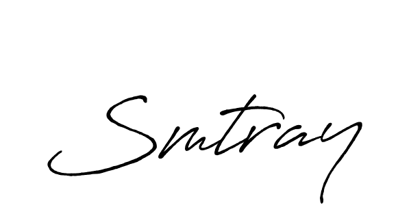 This is the best signature style for the Smtray name. Also you like these signature font (Antro_Vectra_Bolder). Mix name signature. Smtray signature style 7 images and pictures png