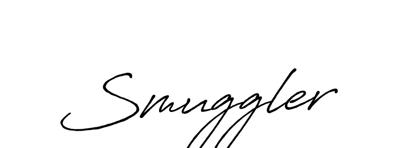 Antro_Vectra_Bolder is a professional signature style that is perfect for those who want to add a touch of class to their signature. It is also a great choice for those who want to make their signature more unique. Get Smuggler name to fancy signature for free. Smuggler signature style 7 images and pictures png