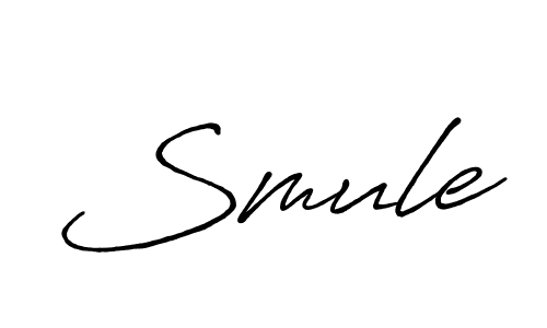 How to Draw Smule signature style? Antro_Vectra_Bolder is a latest design signature styles for name Smule. Smule signature style 7 images and pictures png