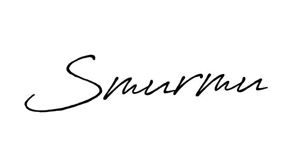 You can use this online signature creator to create a handwritten signature for the name Smurmu. This is the best online autograph maker. Smurmu signature style 7 images and pictures png