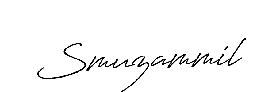 Make a short Smuzammil signature style. Manage your documents anywhere anytime using Antro_Vectra_Bolder. Create and add eSignatures, submit forms, share and send files easily. Smuzammil signature style 7 images and pictures png