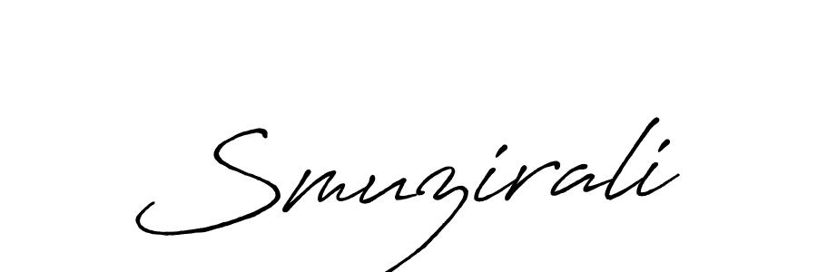 Make a beautiful signature design for name Smuzirali. Use this online signature maker to create a handwritten signature for free. Smuzirali signature style 7 images and pictures png