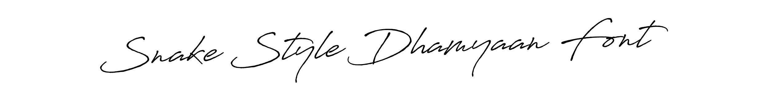 Similarly Antro_Vectra_Bolder is the best handwritten signature design. Signature creator online .You can use it as an online autograph creator for name Snake Style Dhamyaan Font. Snake Style Dhamyaan Font signature style 7 images and pictures png