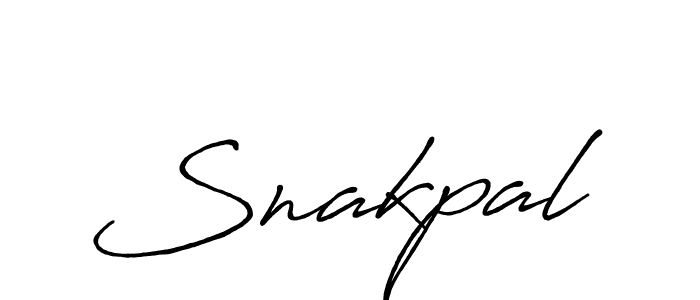 Create a beautiful signature design for name Snakpal. With this signature (Antro_Vectra_Bolder) fonts, you can make a handwritten signature for free. Snakpal signature style 7 images and pictures png