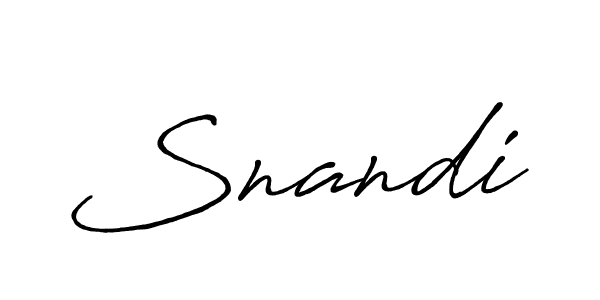 Similarly Antro_Vectra_Bolder is the best handwritten signature design. Signature creator online .You can use it as an online autograph creator for name Snandi. Snandi signature style 7 images and pictures png