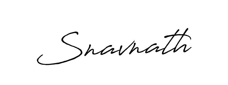 Also we have Snavnath name is the best signature style. Create professional handwritten signature collection using Antro_Vectra_Bolder autograph style. Snavnath signature style 7 images and pictures png