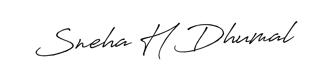 Here are the top 10 professional signature styles for the name Sneha H Dhumal. These are the best autograph styles you can use for your name. Sneha H Dhumal signature style 7 images and pictures png