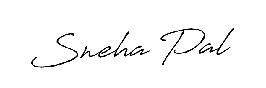 Make a beautiful signature design for name Sneha Pal. With this signature (Antro_Vectra_Bolder) style, you can create a handwritten signature for free. Sneha Pal signature style 7 images and pictures png