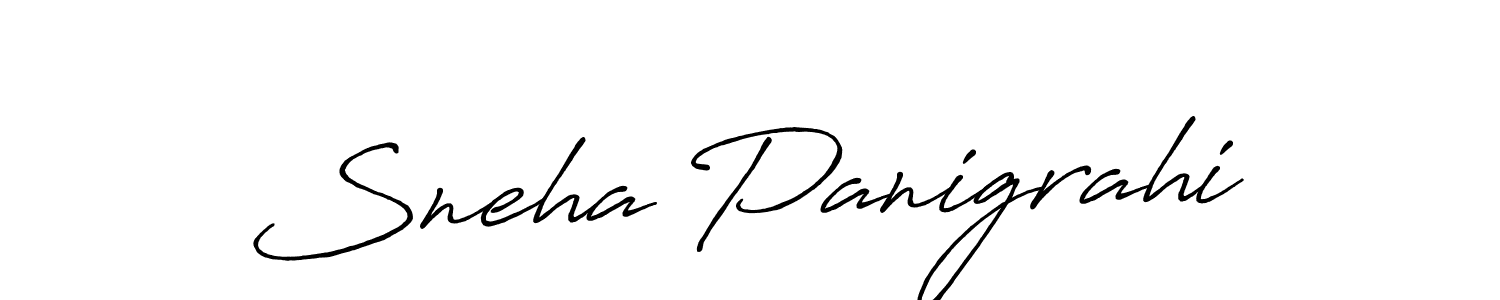 Also we have Sneha Panigrahi name is the best signature style. Create professional handwritten signature collection using Antro_Vectra_Bolder autograph style. Sneha Panigrahi signature style 7 images and pictures png