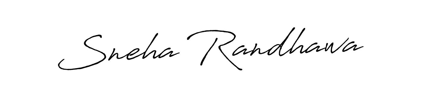 Also You can easily find your signature by using the search form. We will create Sneha Randhawa name handwritten signature images for you free of cost using Antro_Vectra_Bolder sign style. Sneha Randhawa signature style 7 images and pictures png