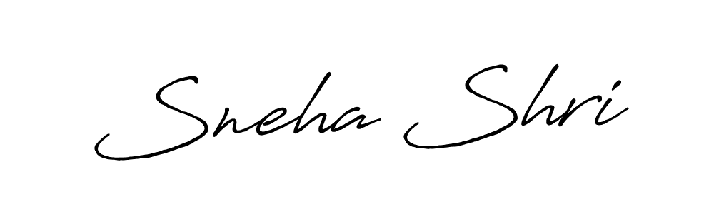 Also You can easily find your signature by using the search form. We will create Sneha Shri name handwritten signature images for you free of cost using Antro_Vectra_Bolder sign style. Sneha Shri signature style 7 images and pictures png