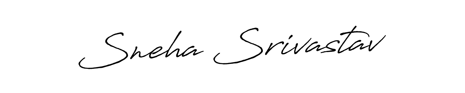 Design your own signature with our free online signature maker. With this signature software, you can create a handwritten (Antro_Vectra_Bolder) signature for name Sneha Srivastav. Sneha Srivastav signature style 7 images and pictures png