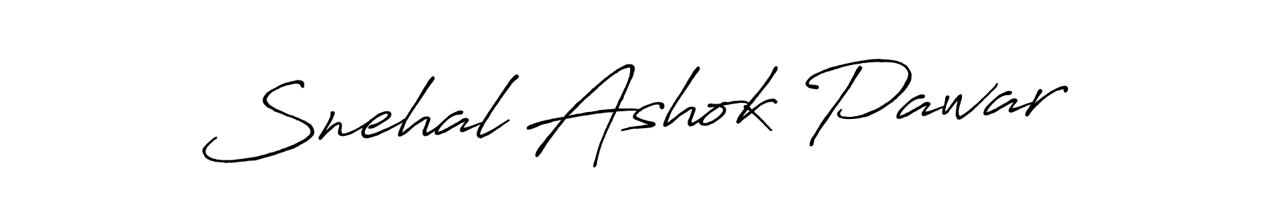 How to make Snehal Ashok Pawar signature? Antro_Vectra_Bolder is a professional autograph style. Create handwritten signature for Snehal Ashok Pawar name. Snehal Ashok Pawar signature style 7 images and pictures png