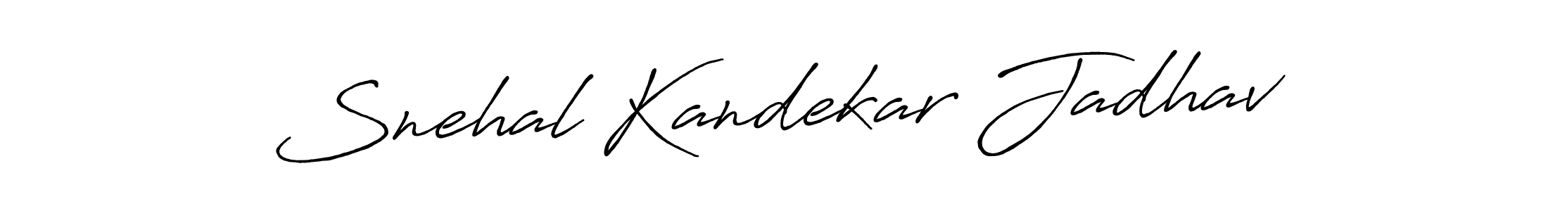 Similarly Antro_Vectra_Bolder is the best handwritten signature design. Signature creator online .You can use it as an online autograph creator for name Snehal Kandekar Jadhav. Snehal Kandekar Jadhav signature style 7 images and pictures png
